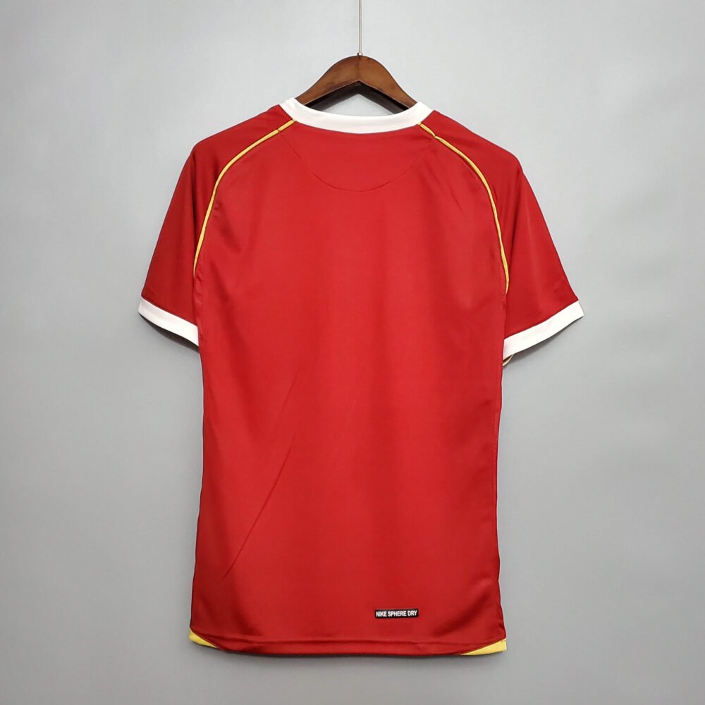 2006/2007 Retro Manchester United Home Football Shirt-NO.11 Ball