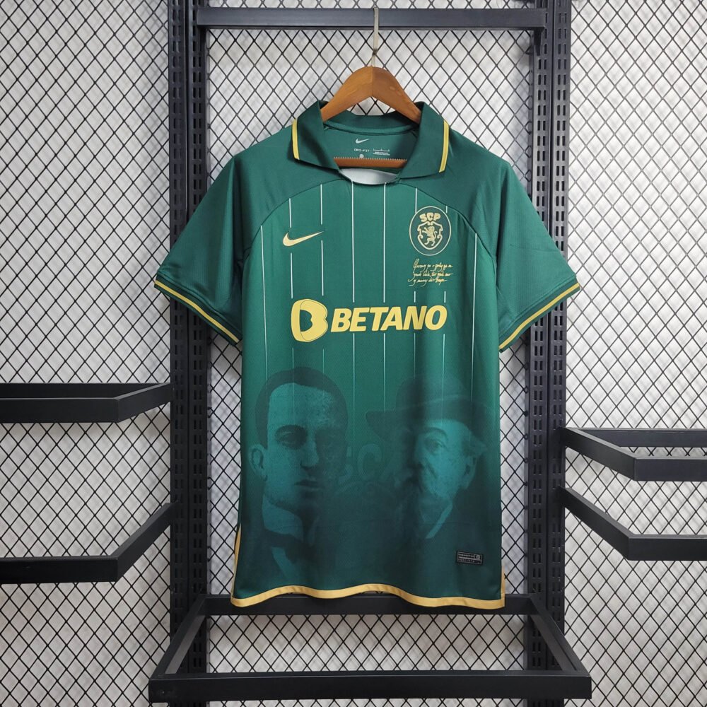 2024/2025 Sporting Lisbon Green Football Shirt-NO.11 Ball