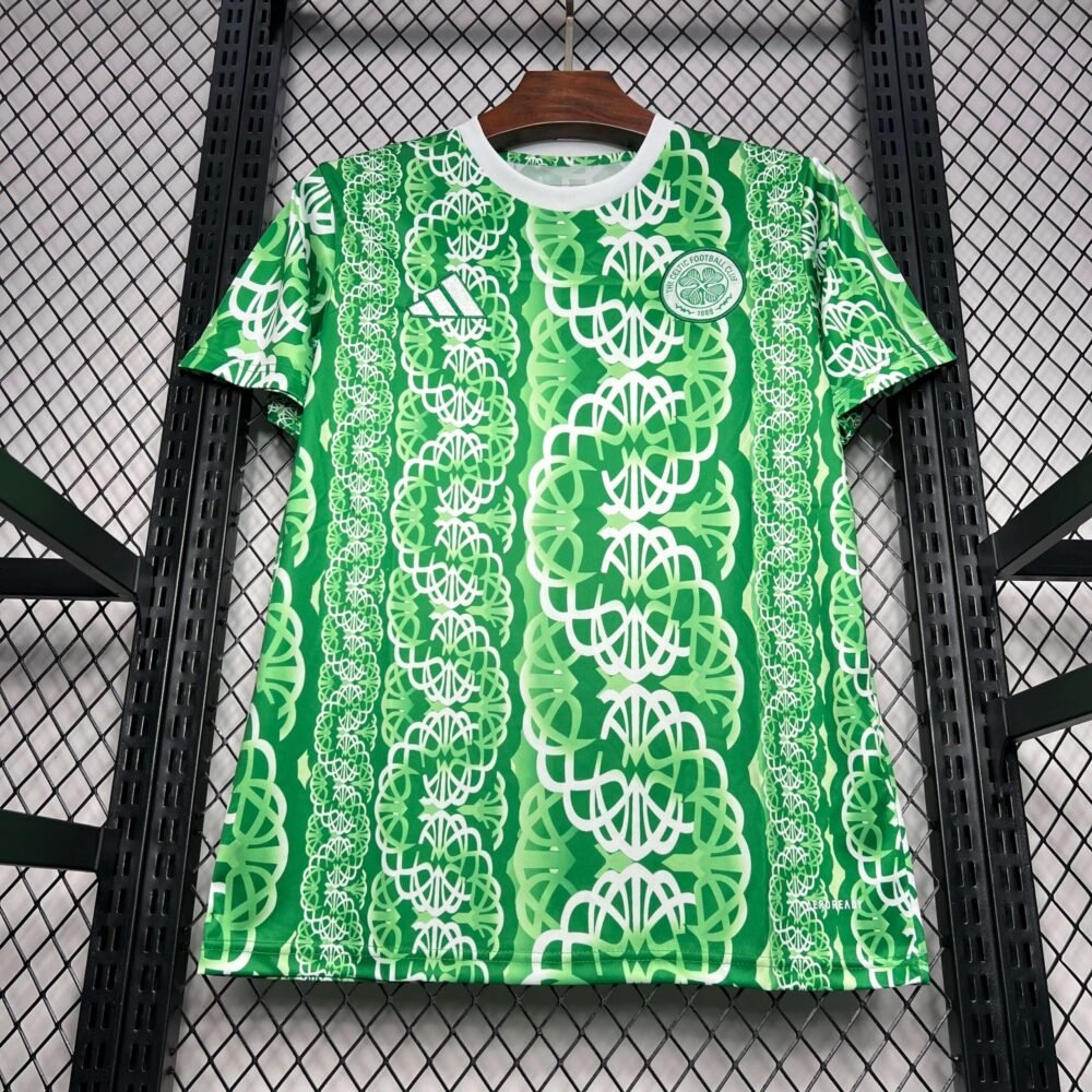 2024/2025 Celtic Pre-Match Football Shirt-NO.11 Ball