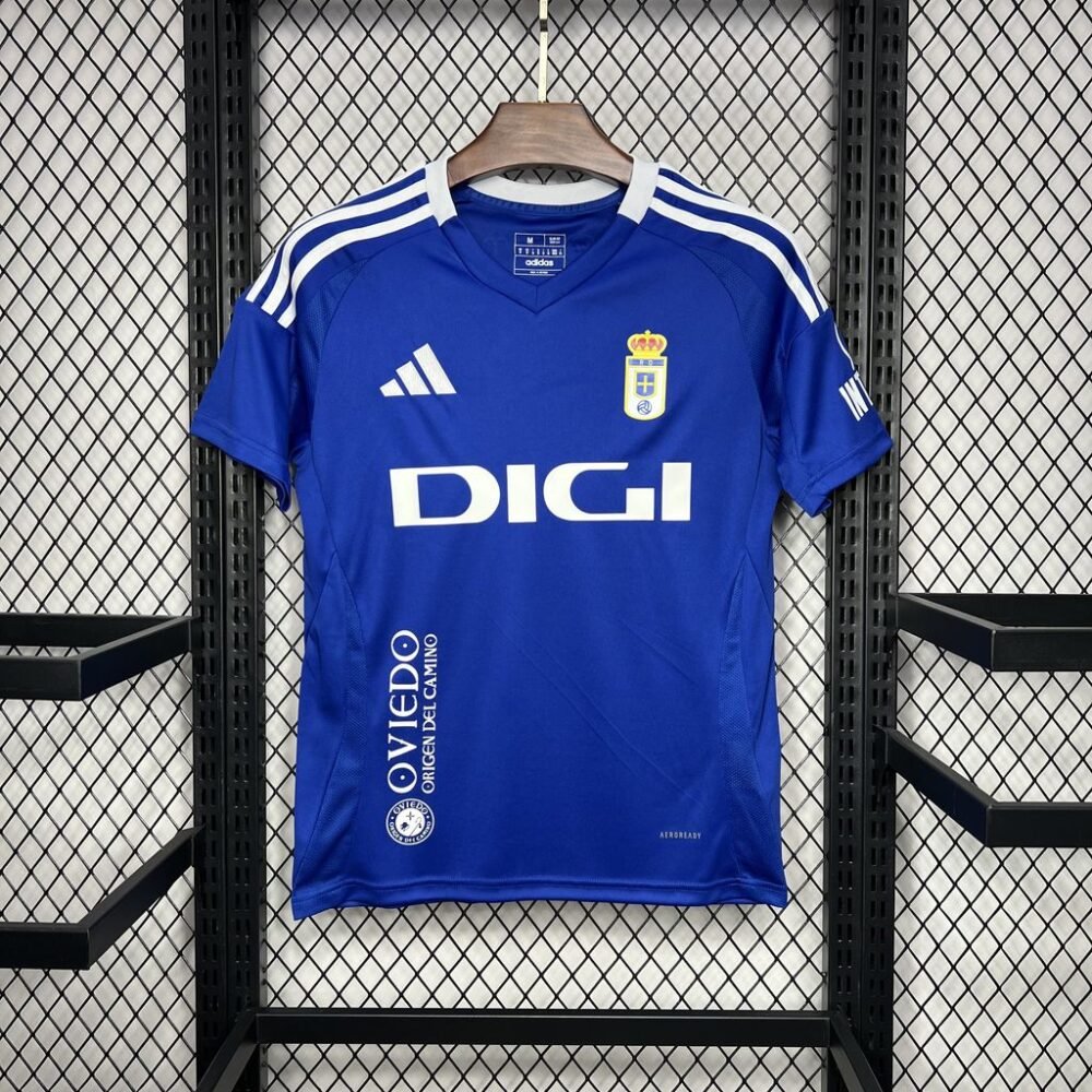 2024/2025 Real Oviedo Vetusta Home Football Shirt-NO.11 Ball