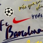 2023/2024 Barcelona Reversible Windbreaker Football Shirt-NO.11 Ball
