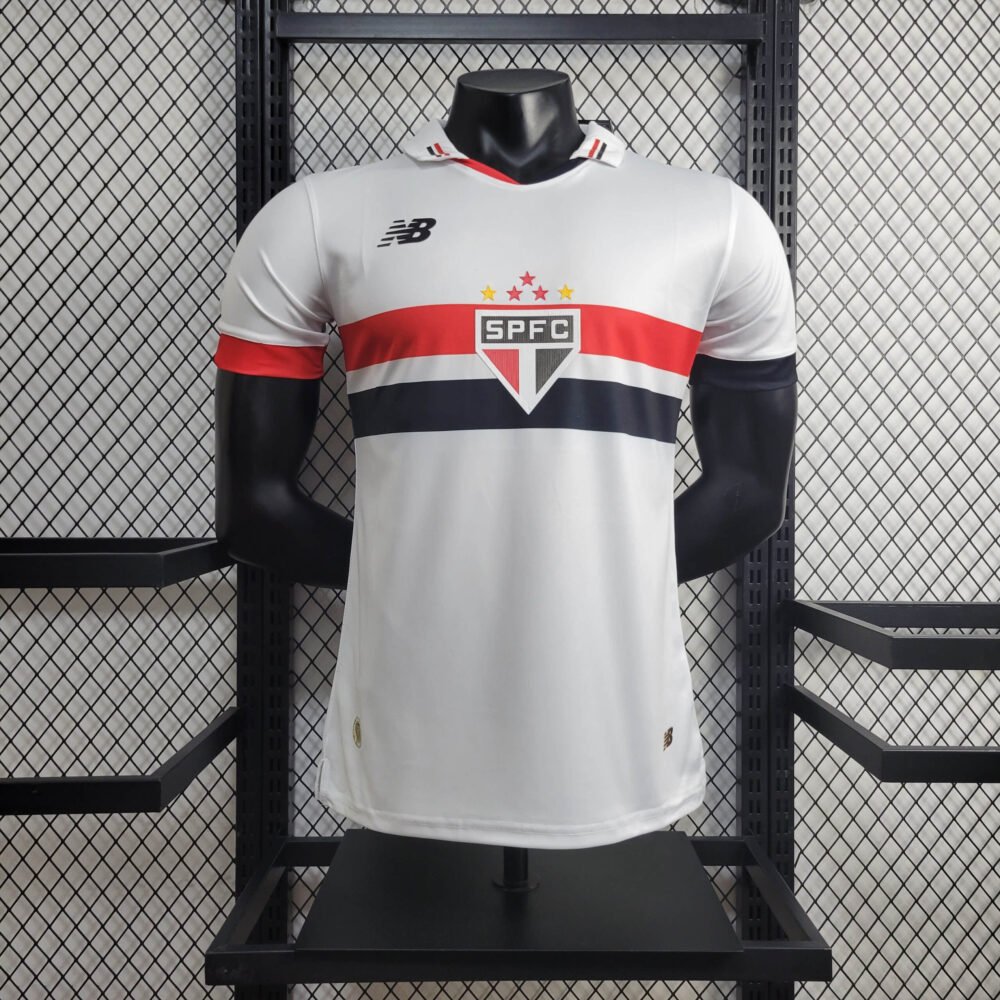 2024/2025 Player Version São Paulo Home Football Shirt-NO.11 Ball