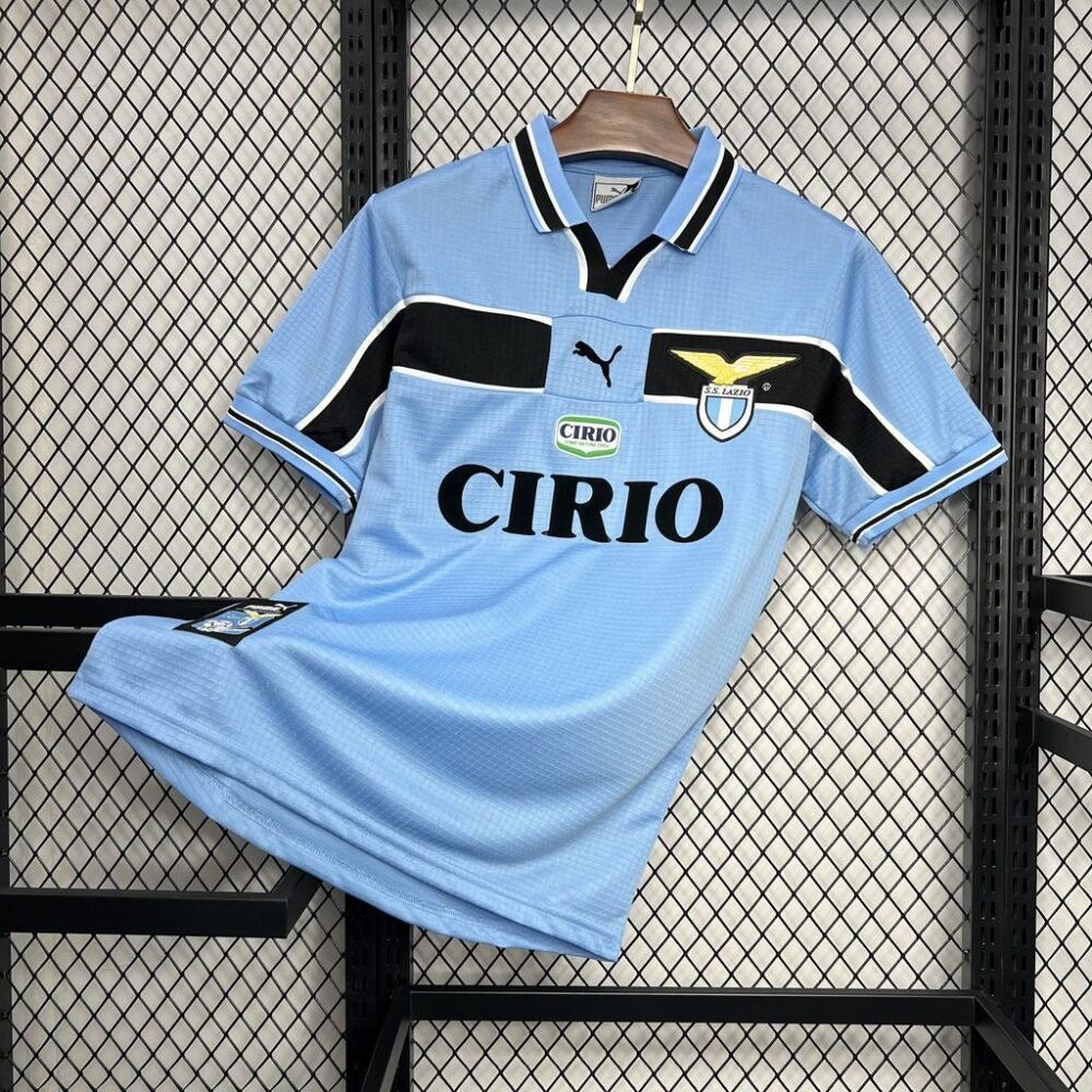 1998/1999 Retro Lazio Home Football Shirt-NO.11 Ball