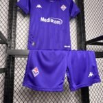 2024/2025 Fiorentina Home Football Shirt Kids Size-NO.11 Ball