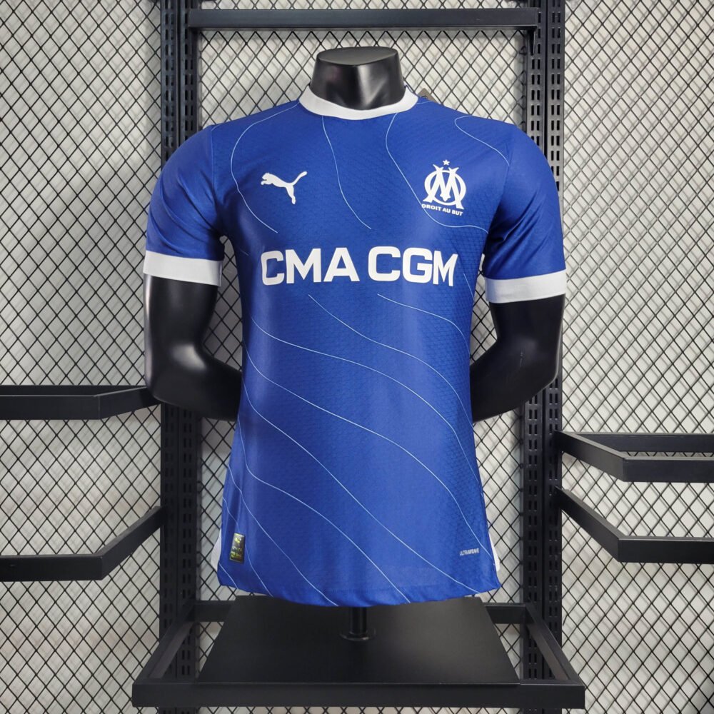2023/2024 Player Version Olympique Marseille Away Football Shirt-NO.11 Ball