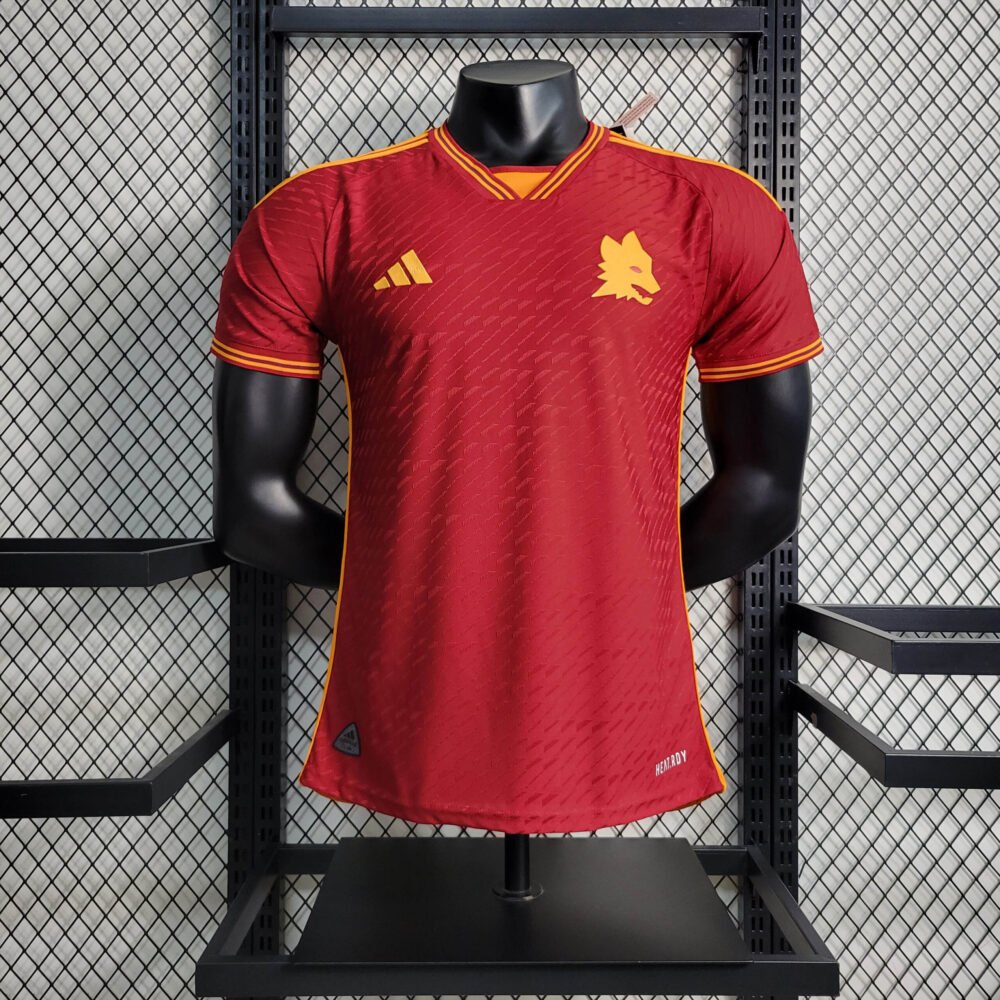 2023/2024 Player Version AS Roma Home Football Shirt-NO.11 Ball