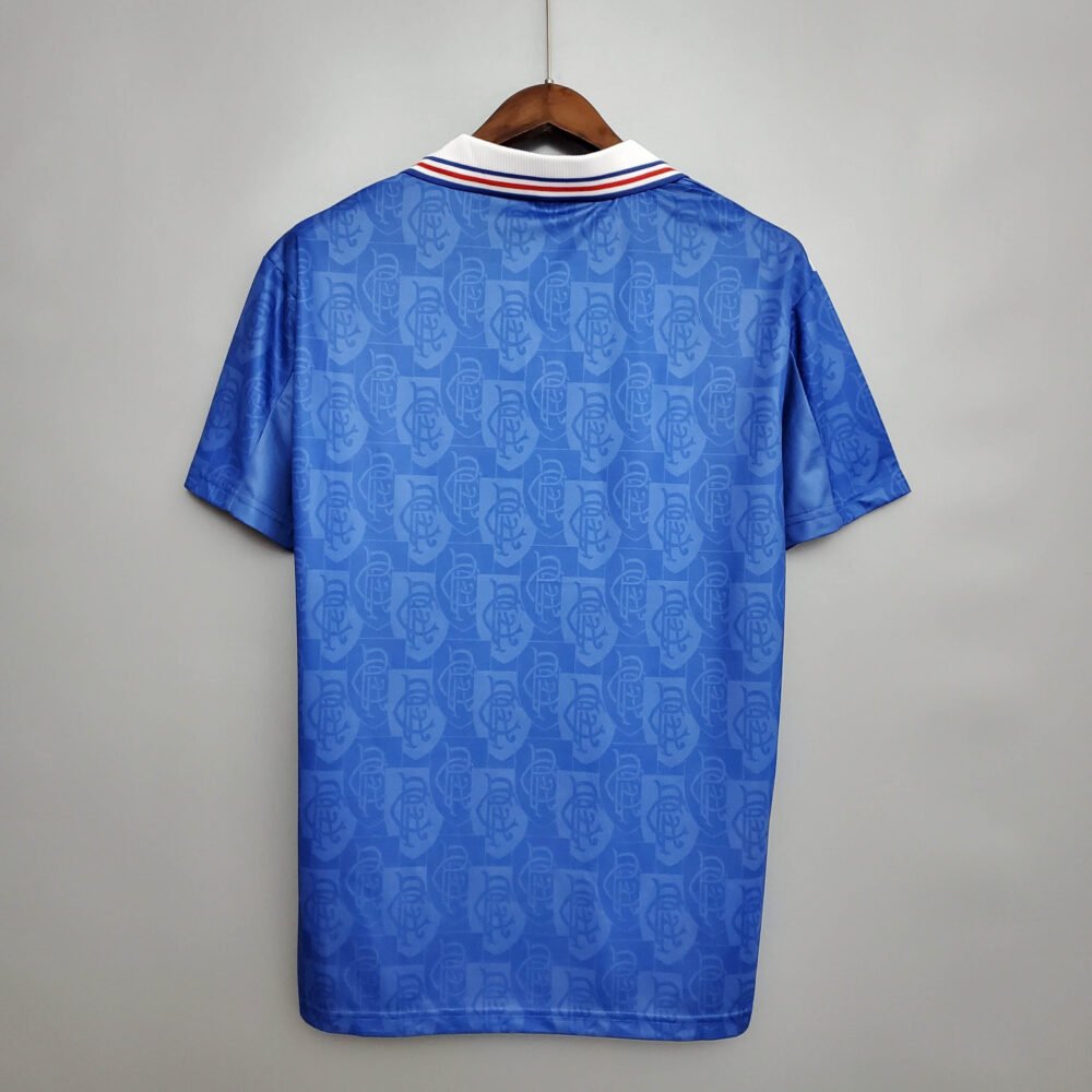 1996/1997 Retro Rangers Home Football Shirt-NO.11 Ball