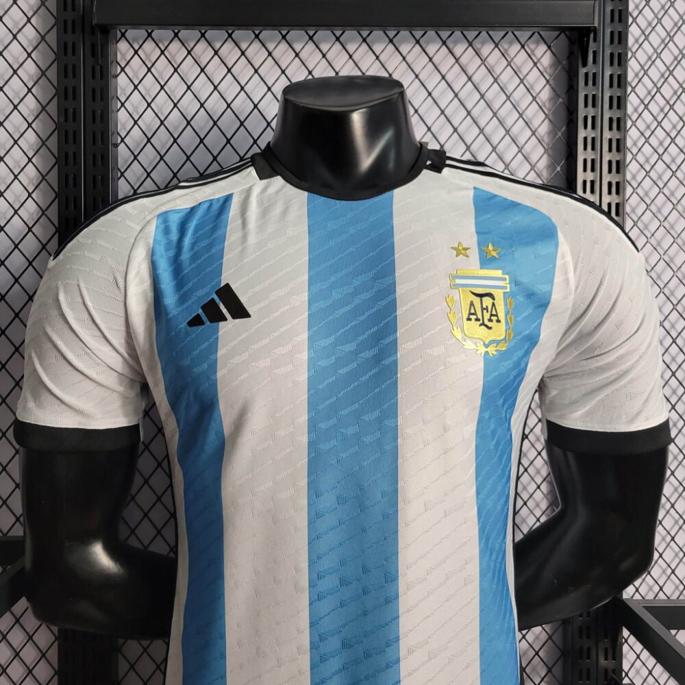 2022 Player Version Argentina Home Football Shirt-NO.11 Ball