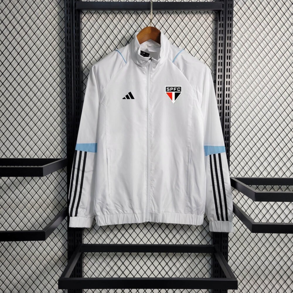 2023/2024 São Paulo Windbreaker White Football Shirt-NO.11 Ball