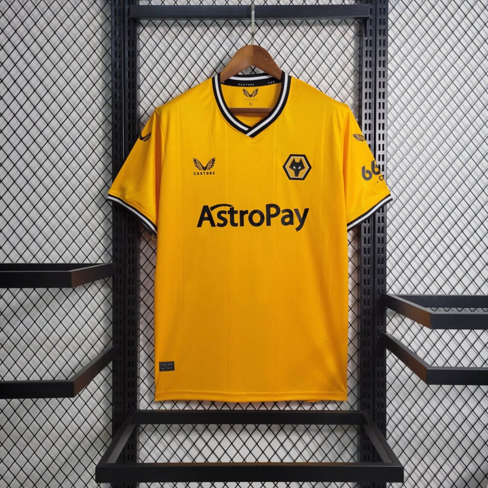 2023/2024 Wolverhampton Home Football Shirt-NO.11 Ball