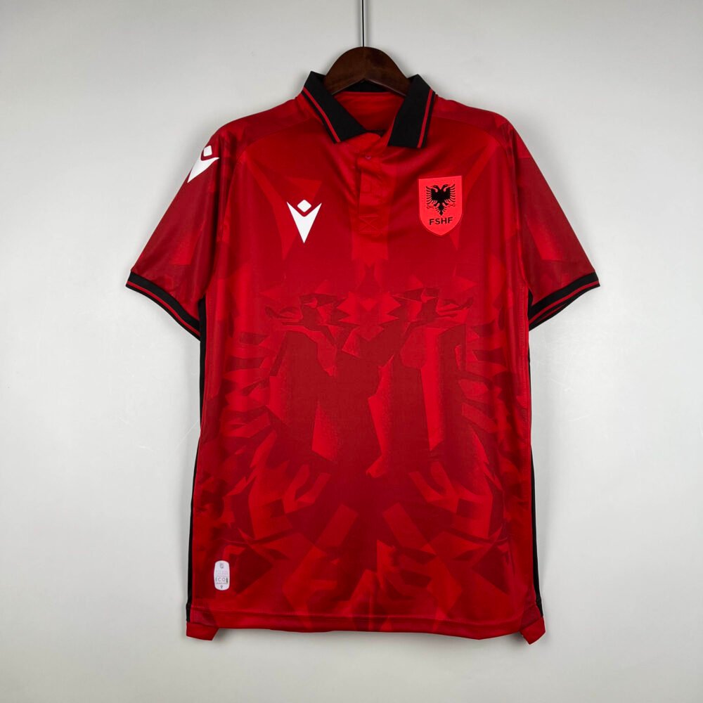 2023 Albania Home Football Shirt-NO.11 Ball