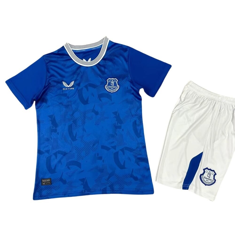 2024/2025 Everton Home Football Shirt Kids Size-NO.11 Ball