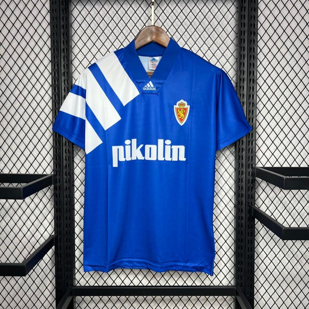 1992/1993 Retro Real Zaragoza Away Football Shirt-NO.11 Ball