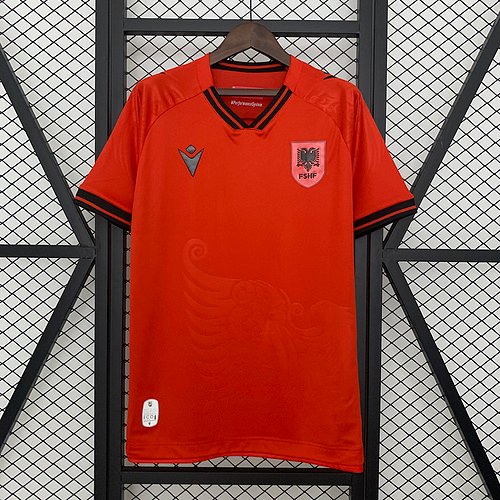 2025 Albania Home Football Shirt 1:1 Thai Quality