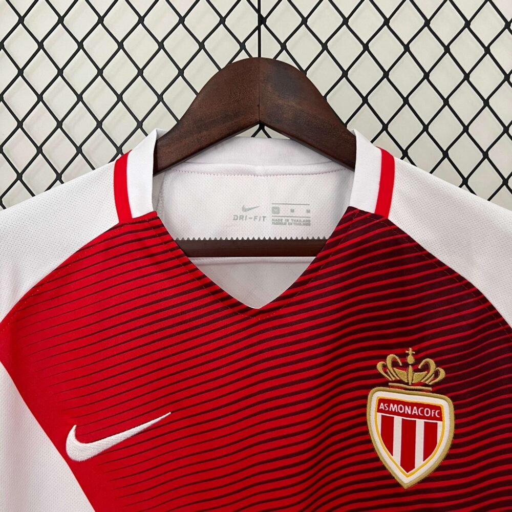 2016/2017 Retro AS Monaco Home Football Shirt-NO.11 Ball