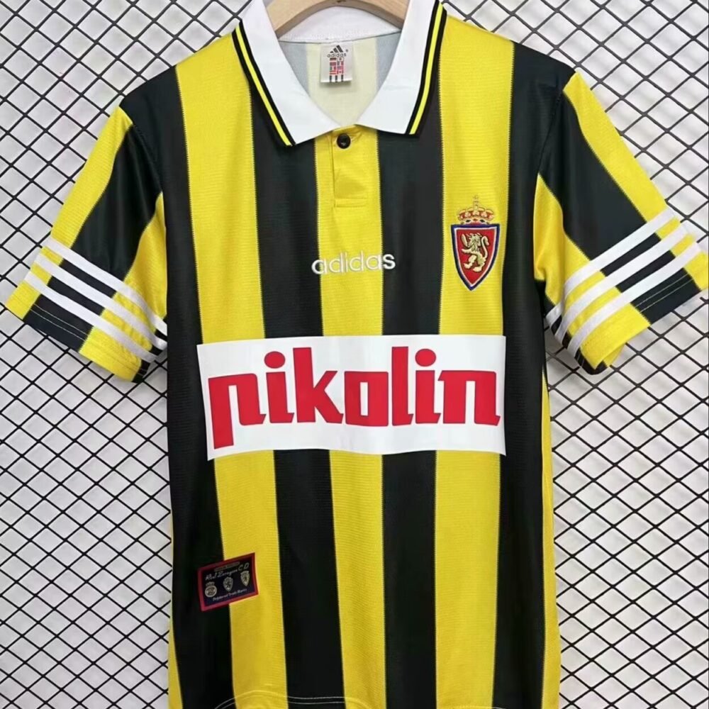 1996/1997 Retro Real Zaragoza Away Football Shirt 1:1 Thai Quality