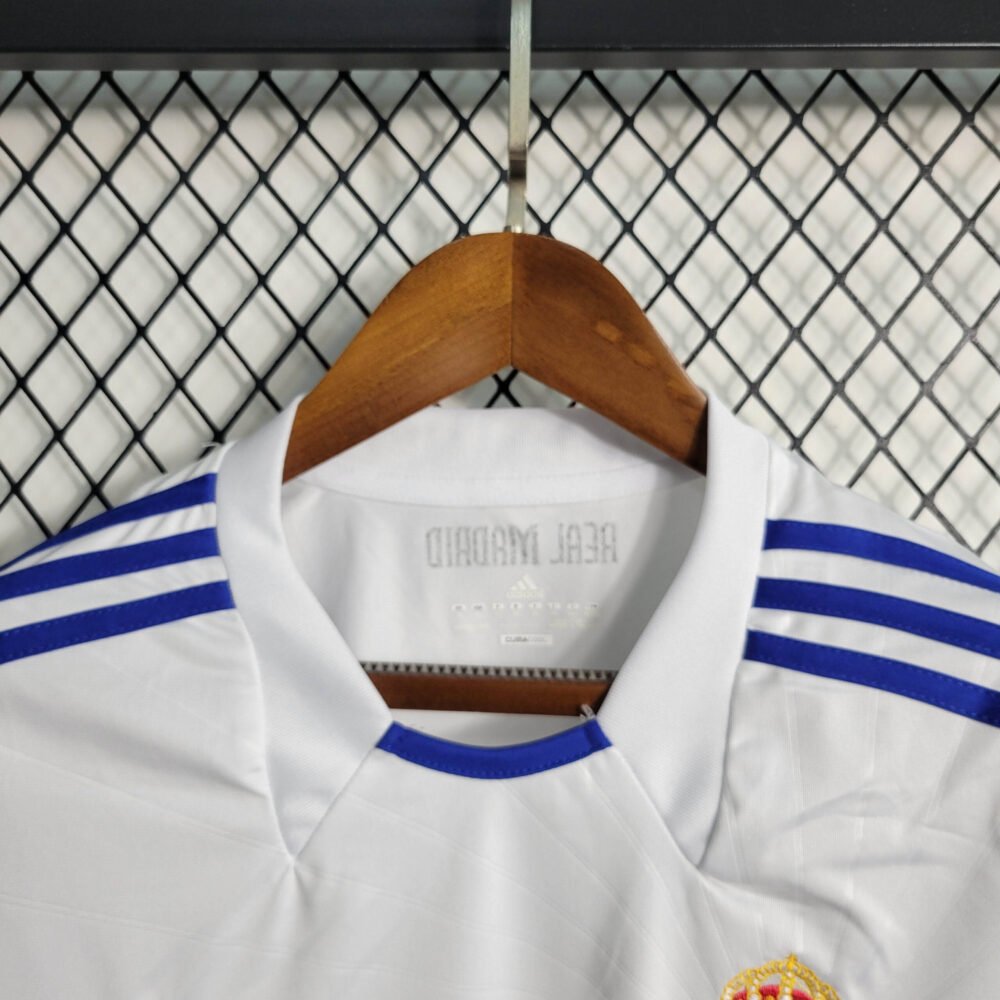 2010/2011 Retro Long Sleeve Real Madrid Home Football Shirt-NO.11 Ball