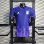 2022 Player Version Argentina Away Football Shirt-NO.11 Ball