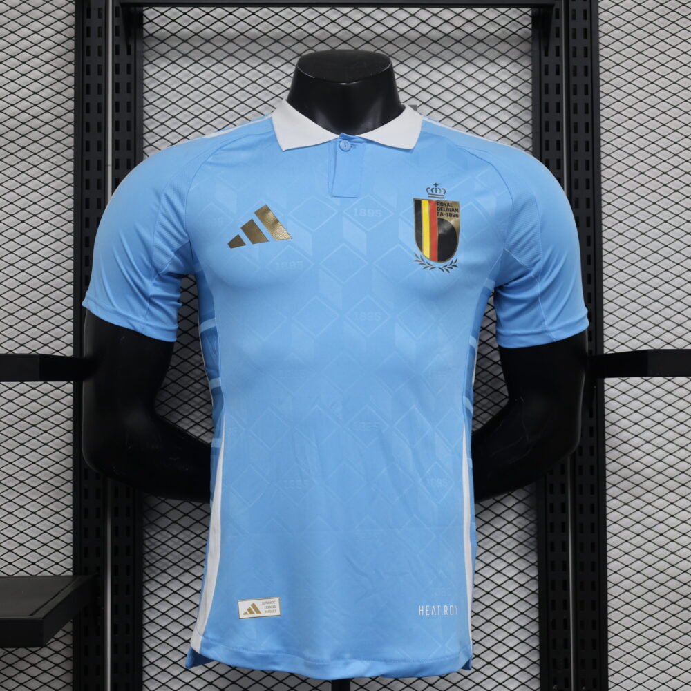 2024 Player Version Belgium Away Football Shirt-NO.11 Ball