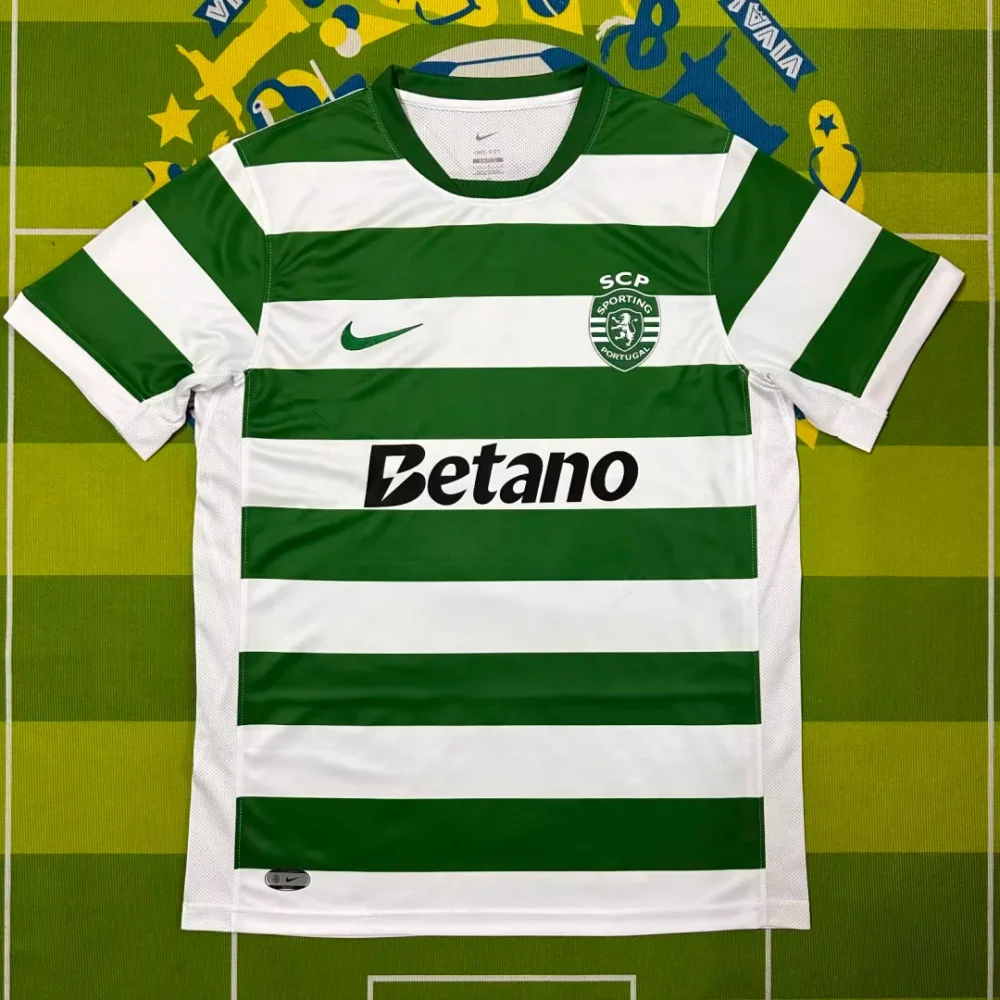 2025/2026 Sporting CP Home Football Shirt 1:1 Thai Quality