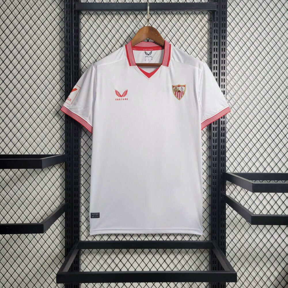 2023/2024 Sevilla Home Football Shirt-NO.11 Ball