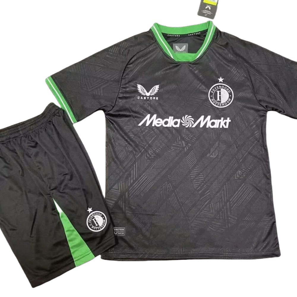 2024/2025 Feyenoord Away Football Shirt Kids Size-NO.11 Ball