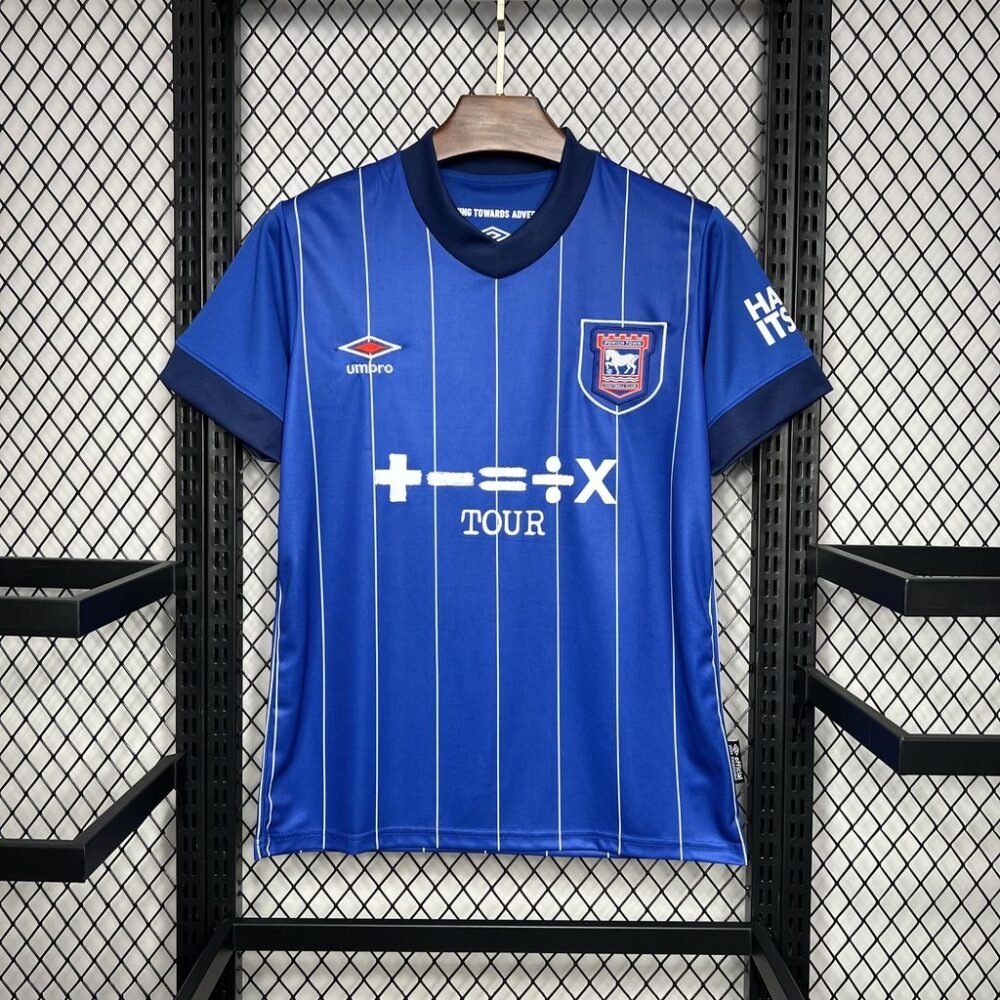 2024/2025 Ipswich Town Home Football Shirt-NO.11 Ball