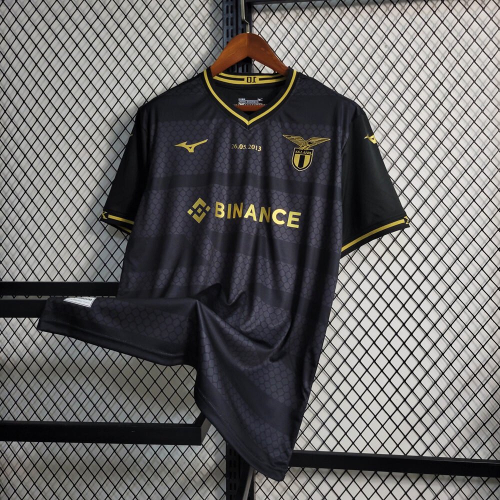 2022/2023 Lazio 10th Anniversary Edition Black Football Shirt-NO.11 Ball