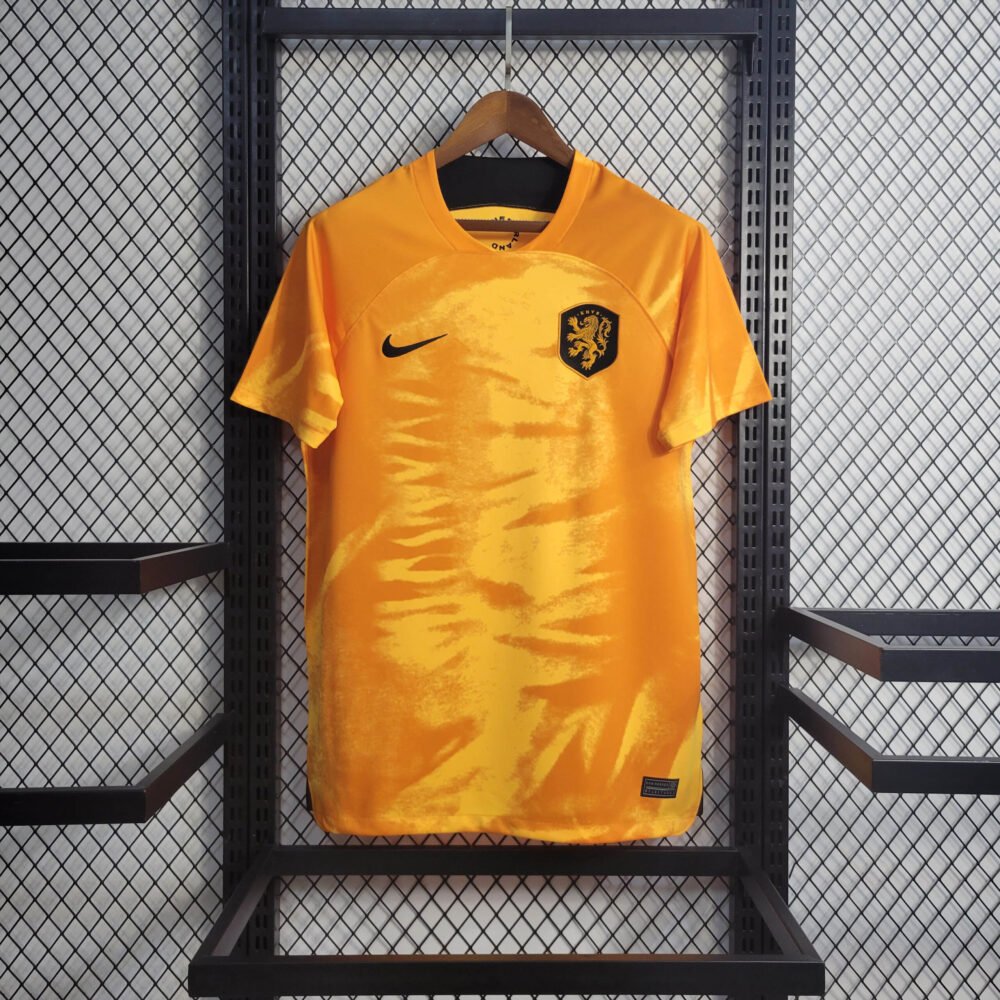 2022 Netherlands Home Football Shirt-NO.11 Ball