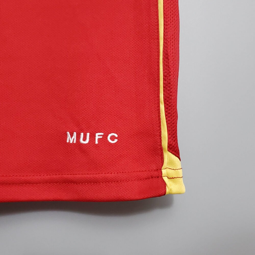 2006/2007 Retro Manchester United Home Football Shirt-NO.11 Ball