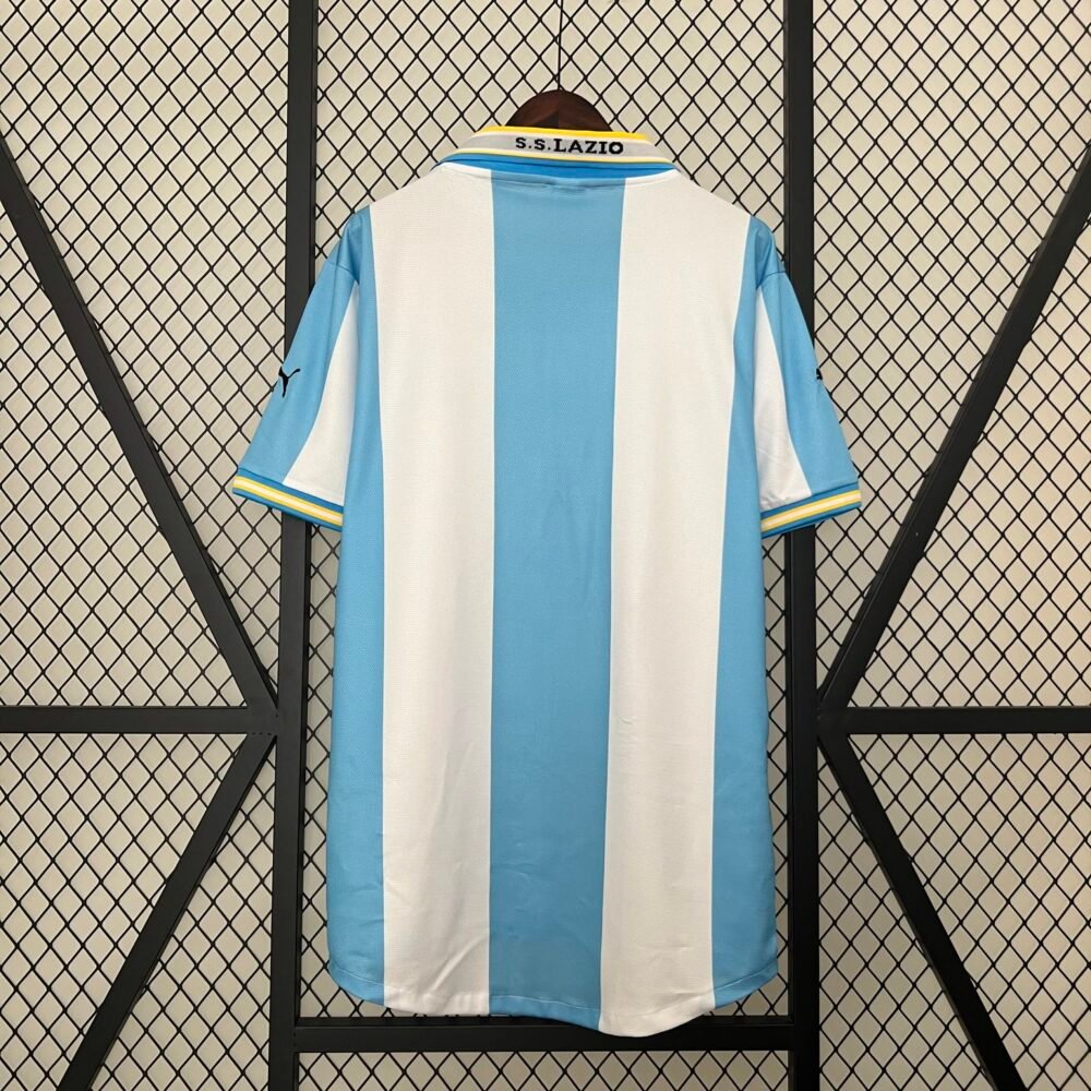 1999/2000 Retro Lazio Home Football Shirt-NO.11 Ball