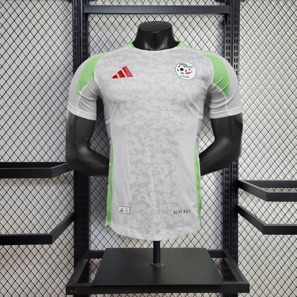 2024/2025 Player Version Algeria Home Football Shirt-NO.11 Ball