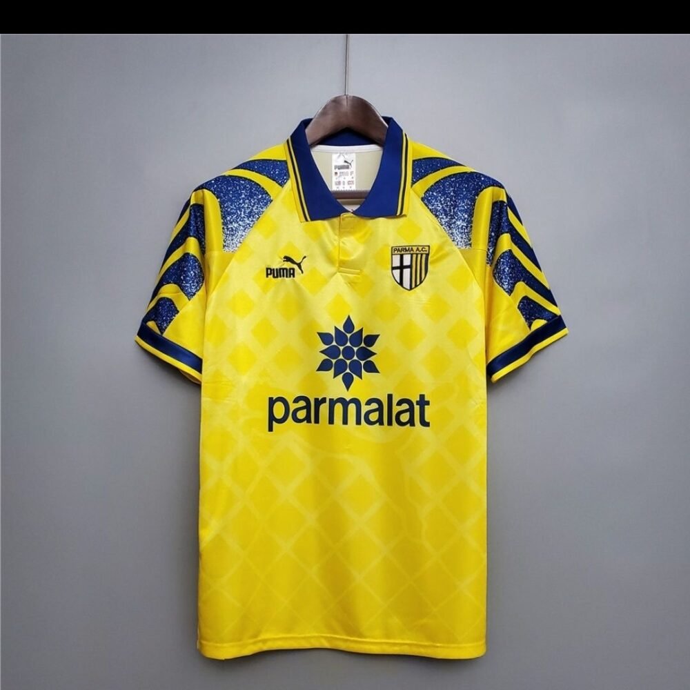 1995/1997 Retro Parma Home Football Shirt-NO.11 Ball