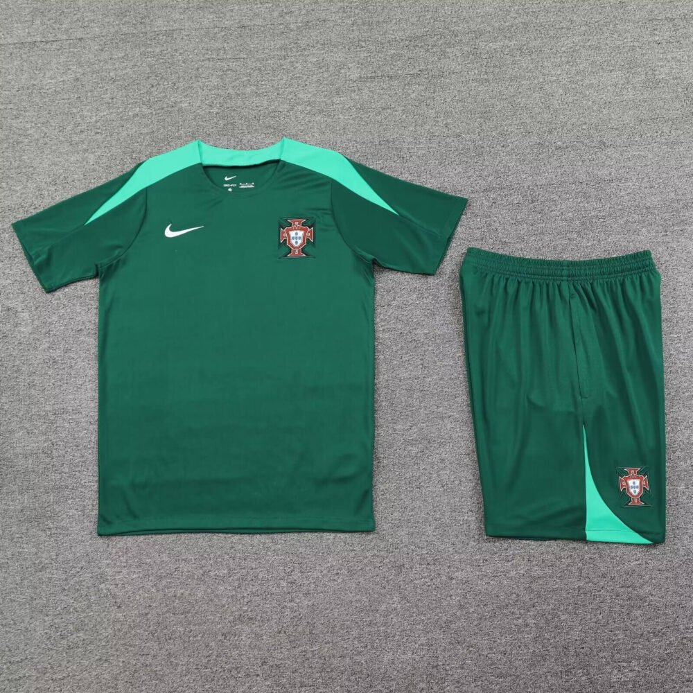 2024/2025 Portugal Training Wear Green Suit Shirt-NO.11 Ball