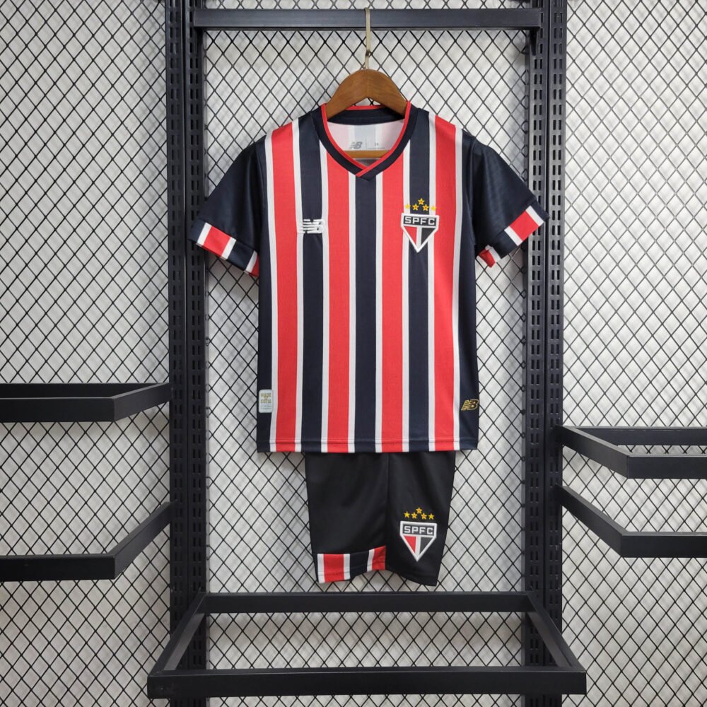 2024/2025 São Paulo Away Football Shirt Kids Size-NO.11 Ball