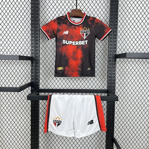 2024/2025 Säo Paulo Third AwayFootball Shirt Kids Size 1:1 Thai Quality