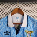 1991/1992 Retro Lazio Home Football Shirt-NO.11 Ball