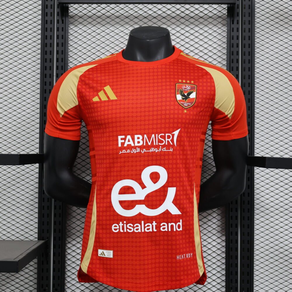 2024/2025 Player Version Al Ahly SC Home Football Shirt 1:1 Thai Quality