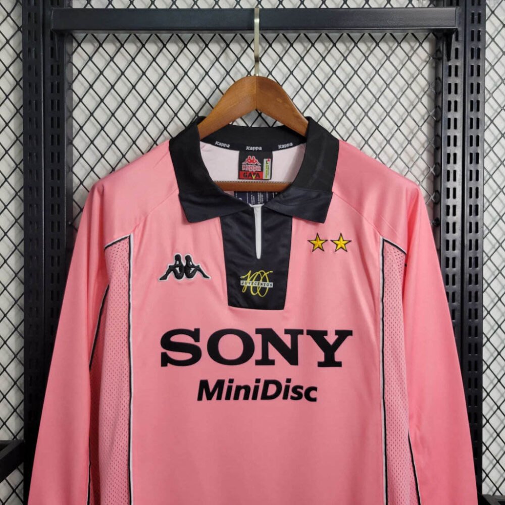 1997/1998 Retro Long Sleeve Juventus Away Football Shirt-NO.11 Ball