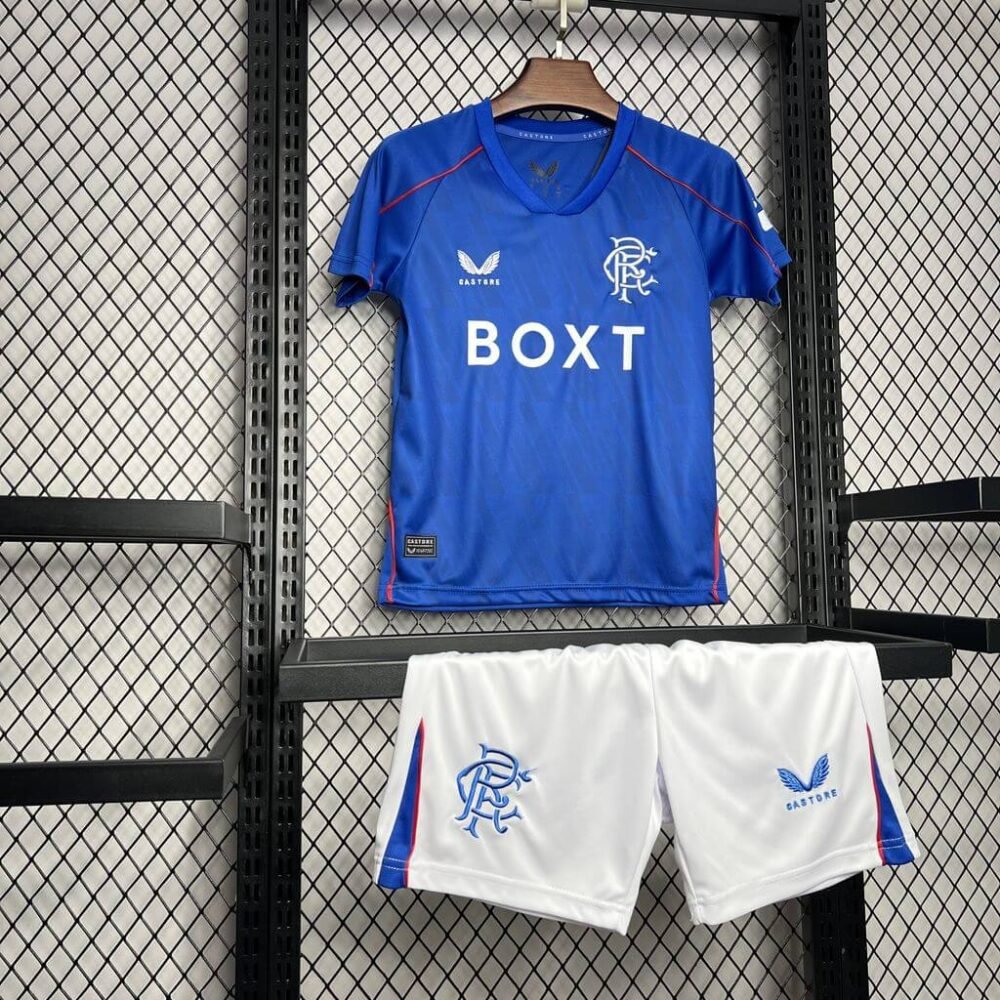 2024/2025 Rangers Home Football Shirt Kids Size-NO.11 Ball