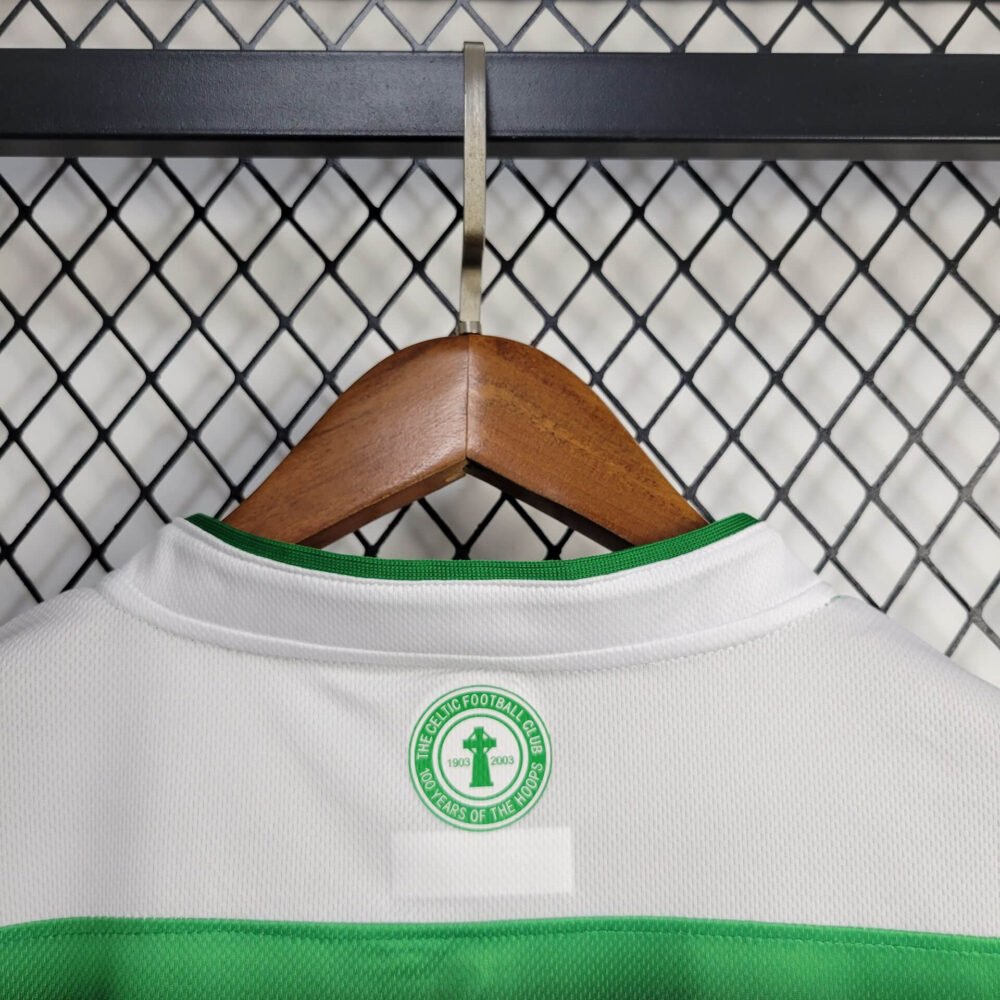 2005/2006 Retro Celtic Home Football Shirt-NO.11 Ball