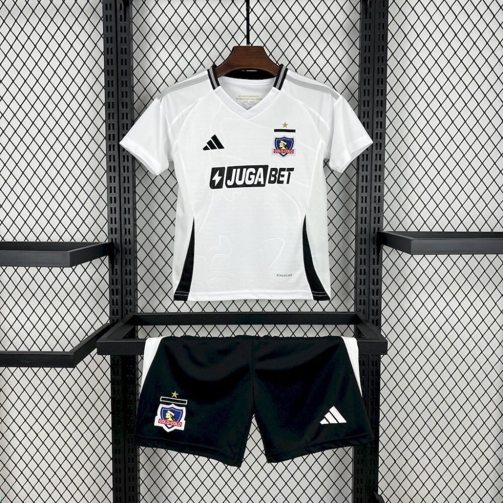 2024/2025 Colo Colo Home Football Shirt Kids Size 1:1 Thai Quality