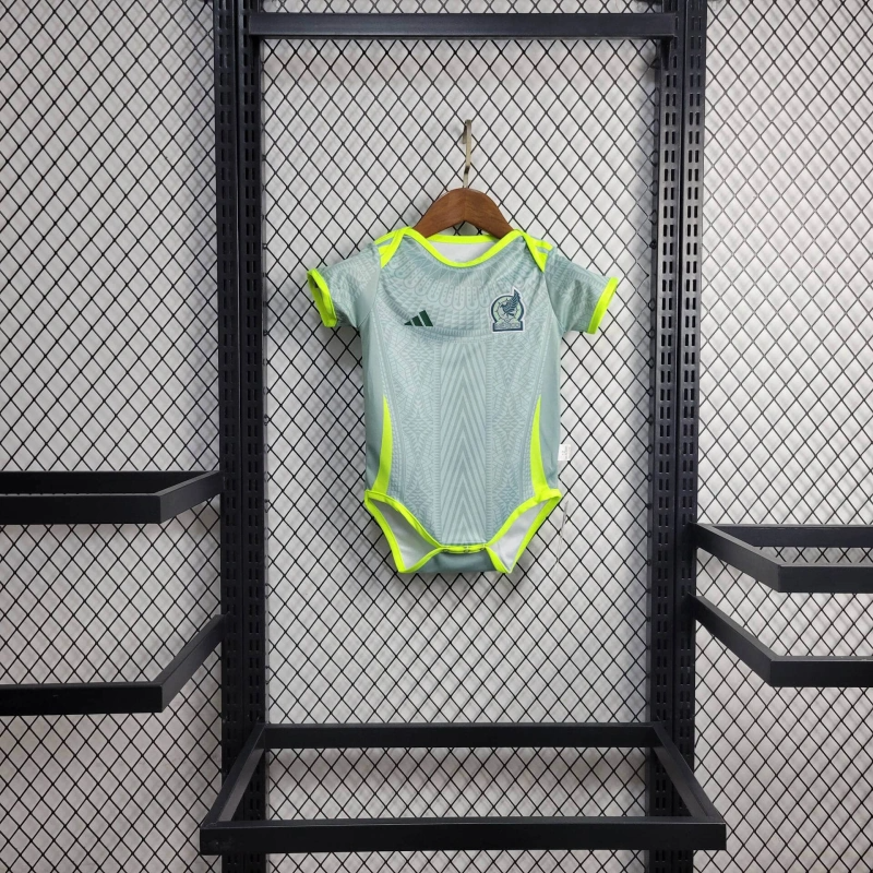 2024 Mexicoi Away Football Shirt Baby Size-NO.11 Ball