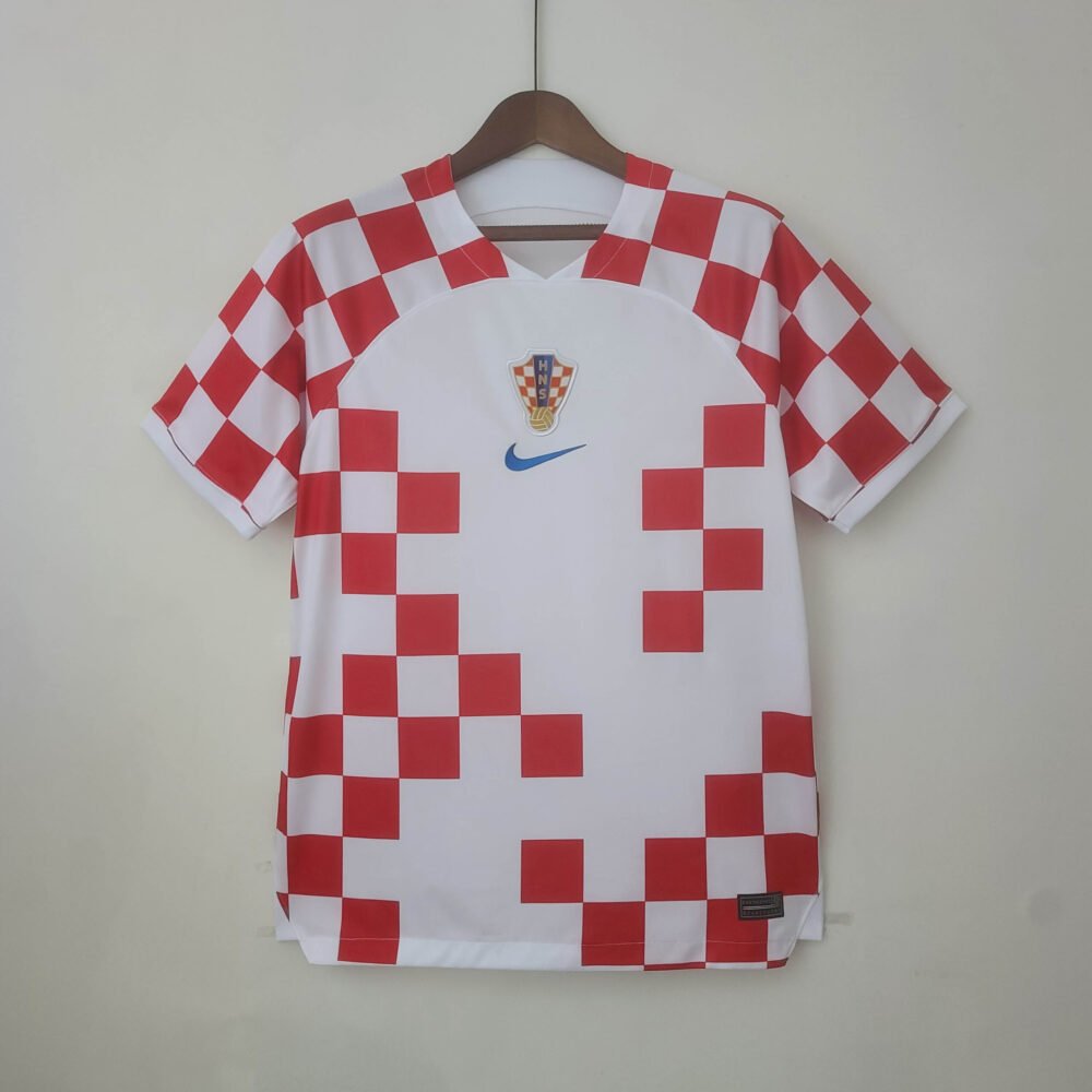 2022 Croatia Home Football Shirt-NO.11 Ball