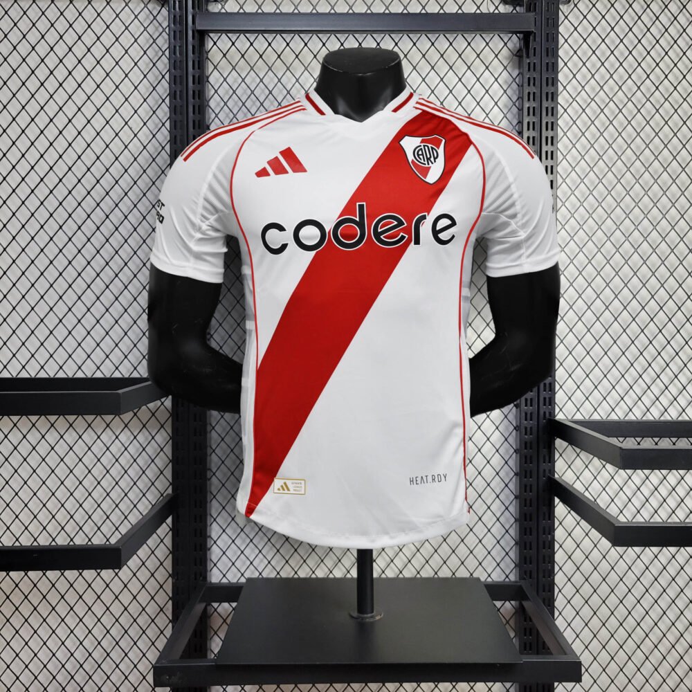 2024/2025 Player Version River Plate Home Football Shirt-NO.11 Ball