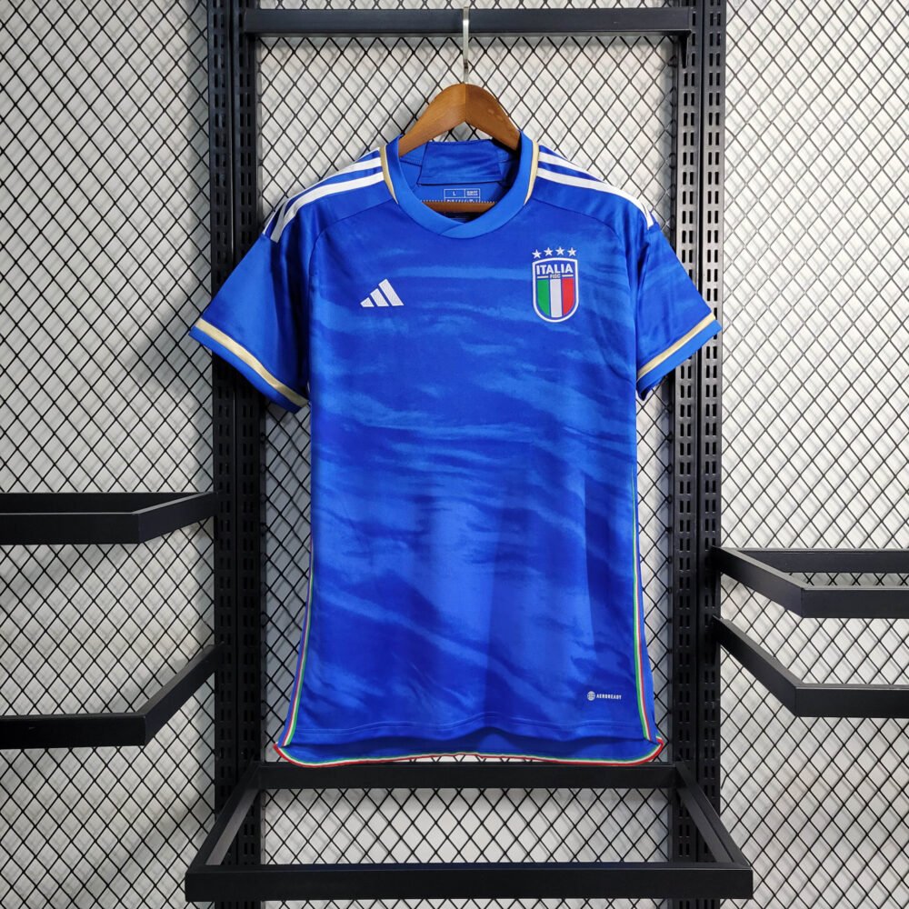 2023 Italy Home Football Shirt-NO.11 Ball