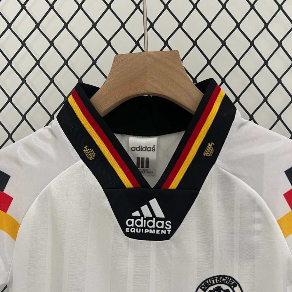1992 Retro Germany Home Football Shirt Kids Size-NO.11 Ball