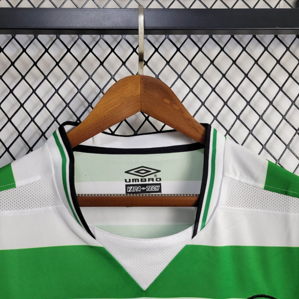 2001/2003 Retro Celtic Home Football Shirt-NO.11 Ball