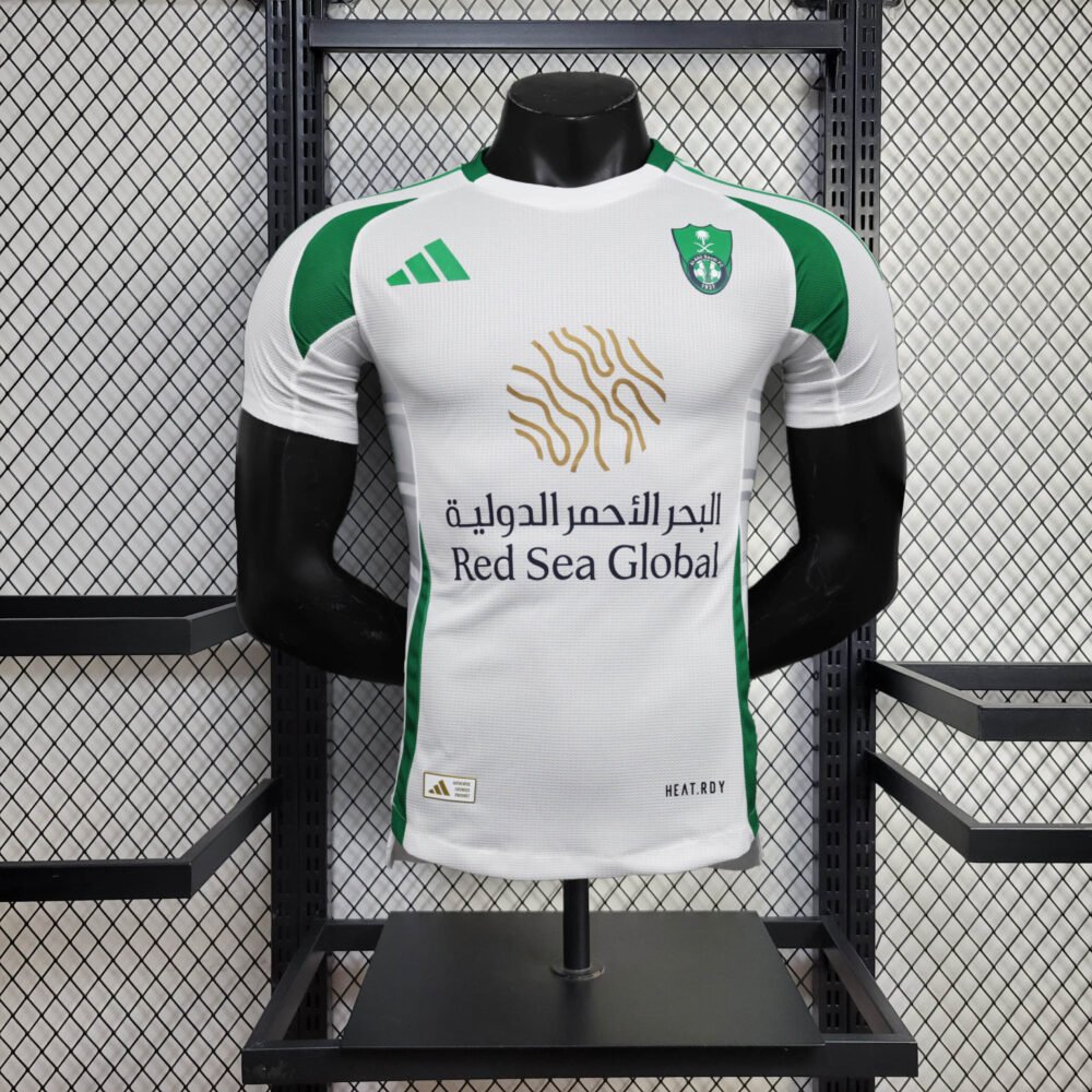 2024/2025 Player Version Al Ahli SFC Home Football Shirt-NO.11 Ball