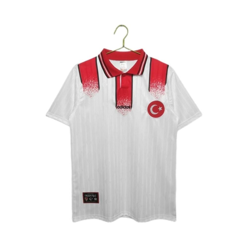 1996 Retro Turkey Away Football shirt 1:1Thai Quality